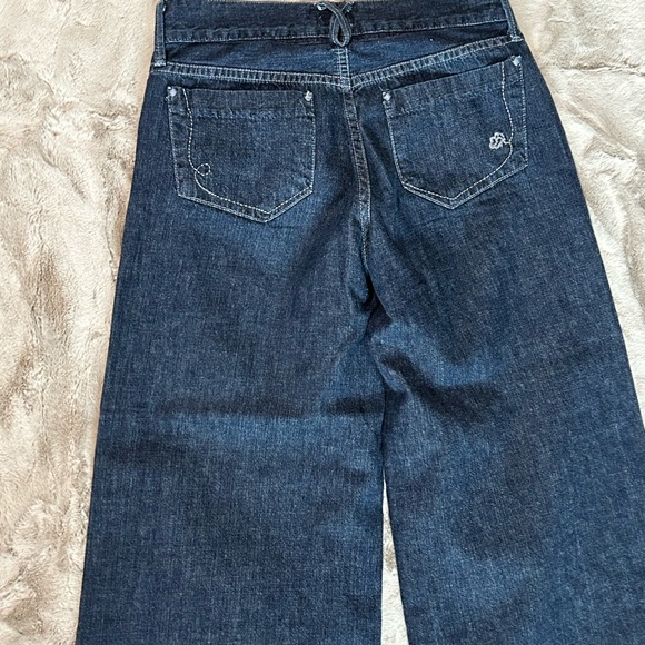 Gold Sign Women’s Wide-Leg Jeans size 26 - Picture 2 of 6